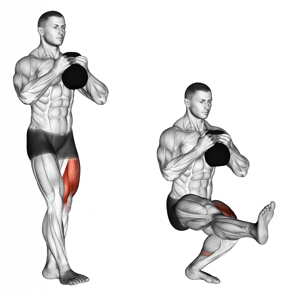 Kettlebell Pistol Squat