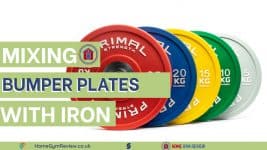 Can I mix Bumper Plates with Iron Plates?