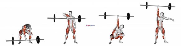 Barbell One Arm Snatch