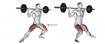 Barbell Side Split Squat