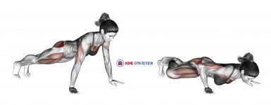 Bent Side Knee Push-up