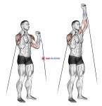 Cable Alternate Shoulder Press