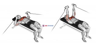 Cable Bench Press