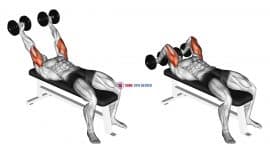 Dumbbell Pronate-grip Triceps Extension
