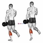 Dumbbell Single Leg Calf Raise