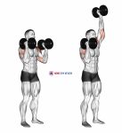 Dumbbell Standing Alternate Overhead Press