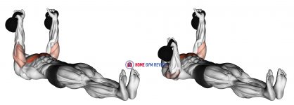 Kettlebell Alternating Press on Floor