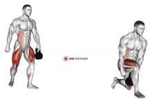 Kettlebell Lunge Pass Through