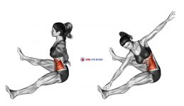 Seated Twist (straight arm)