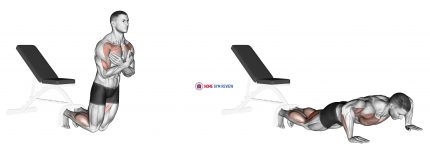 Self assisted Inverse Leg Curl (on floor)