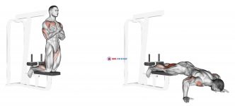 Self assisted Inverse Leg Curl