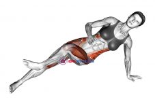 Side Bridge (bent knee)