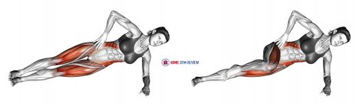 Side Bridge (knee tuck)