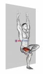 Single Leg Sit (wall)