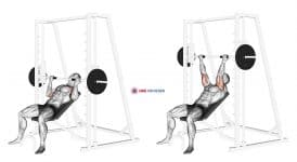 Smith Incline Reverse-grip Press