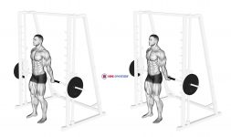 Smith Standing Back Wrist Curl