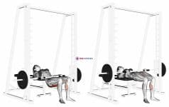 Smith lying lift (on hip)