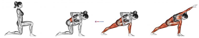 Revolved Side Angle Pose Parivrtta Parsvakonasana