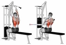 Cable Close-Grip Front Lat Pulldown