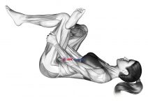 Lying Glute Stretch