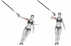 Suspension One Arm Biceps Curl