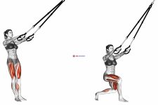 Suspension Side Cross Lunge
