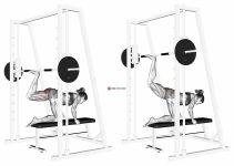 Smith kneeling rear kick