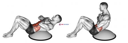 Crunch (on bosu ball)