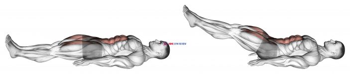 Lying Leg Raise and Hold