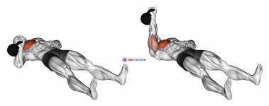 Kettlebell One Arm Floor Press