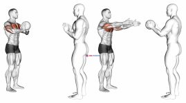 Medicine Ball Chest Pass