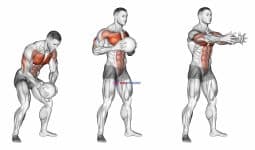 Medicine Ball Chest Push with Run Release