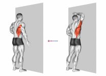 One Arm Against Wall