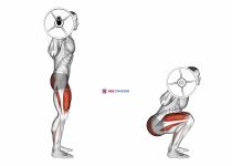 Barbell Full Squat (Side POV)