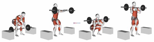 Barbell Clean From Blocks