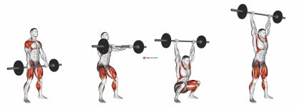 Barbell Hang Snatch
