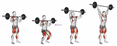 Barbell Power Jerk