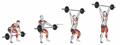 Barbell Power Snatch
