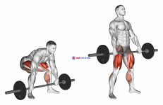 Barbell Snatch Deadlift