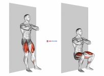 Bodyweight Wall Squat