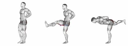 Front Back Leg Raises