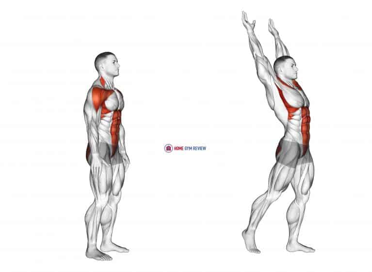 Posterior Step to Overhead Reach Home Gym Review