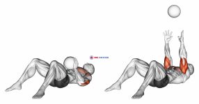 Medicine Ball Supine Chest Throw