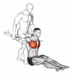 Assisted Seated Chest Stretch