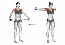 Band Warm-up Shoulder Stretch