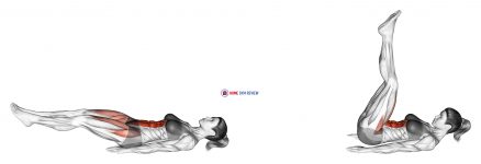 Leg Raise Slightly Bent Knee