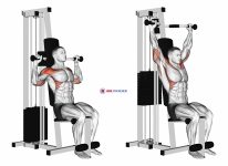 Lever Cable Shoulder Press