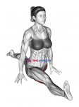 Flexion And Extension Hip Stretch