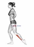 Standing Toe Extensor Stretch