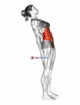 Standing Lean Back Stomach Stretch